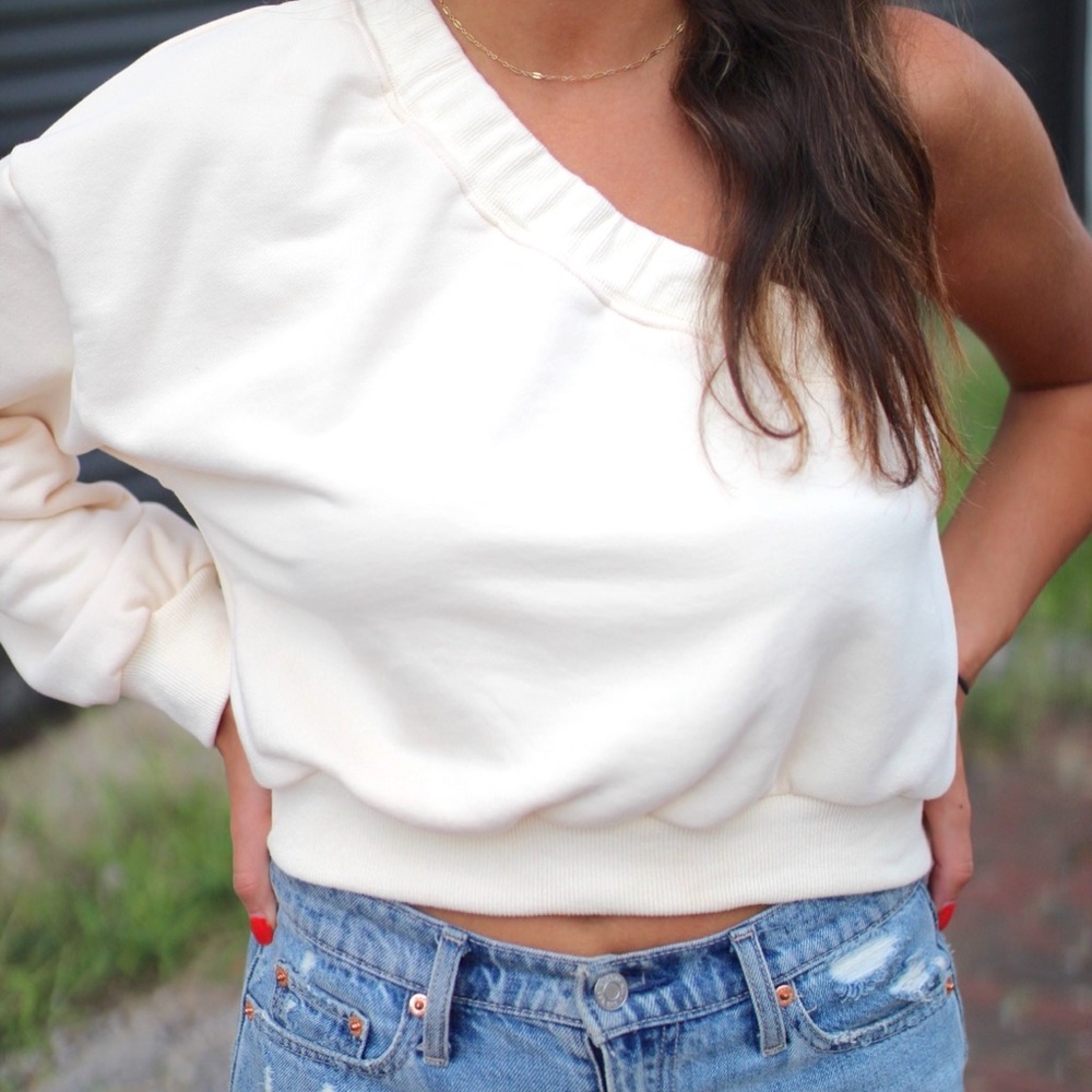 One sleeve top